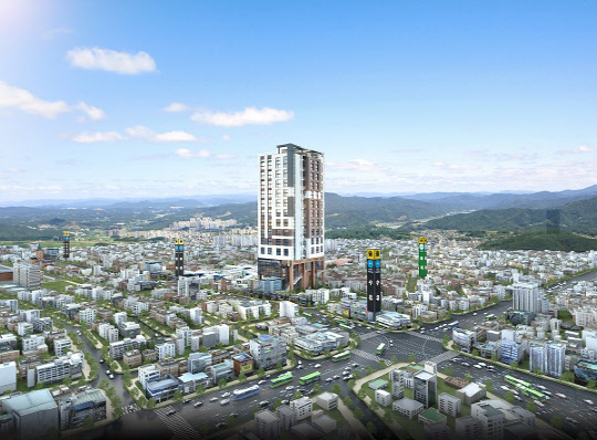 사진= 수유 하이리움 오피스텔. 조감도